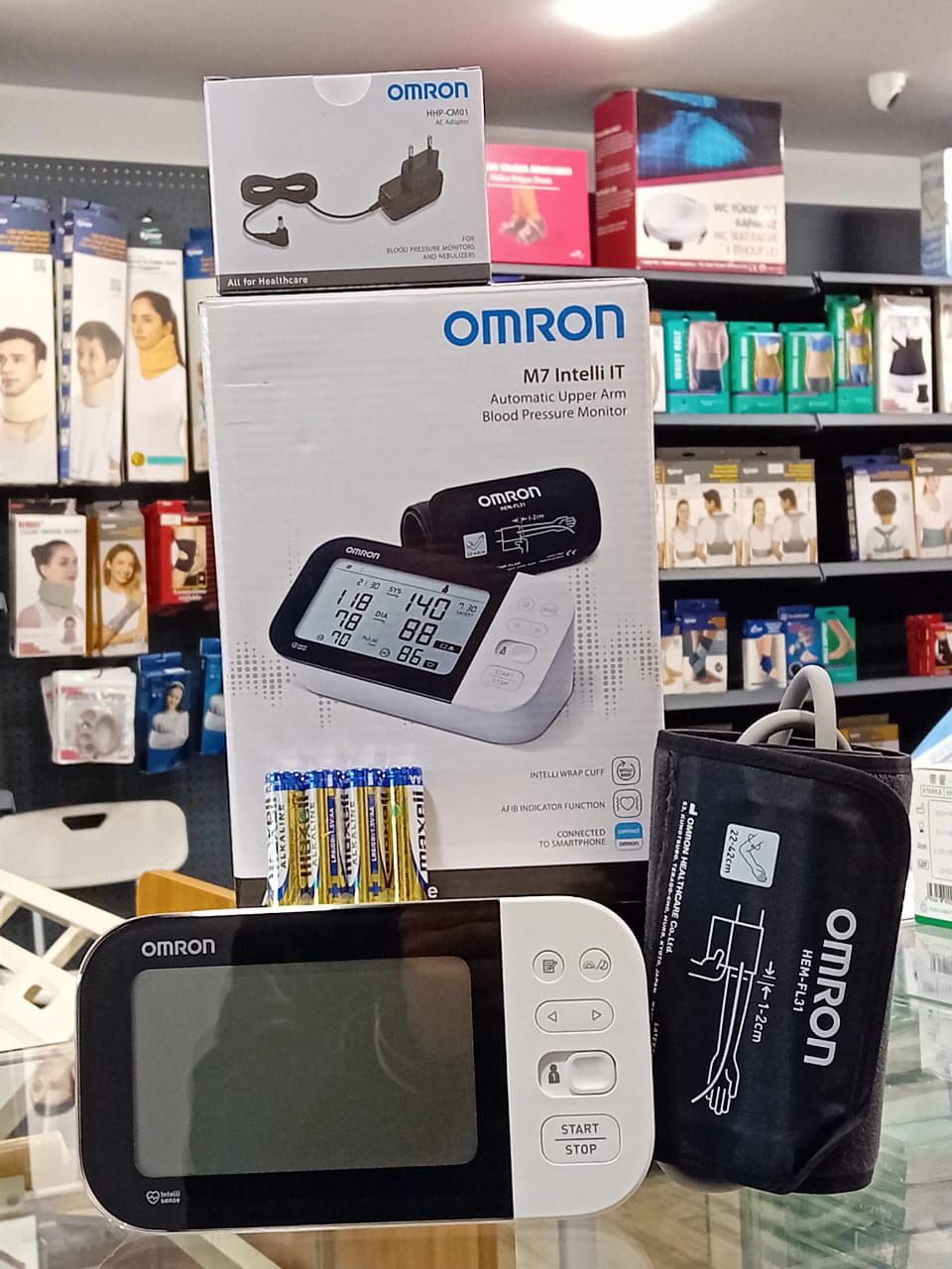 Addalile Medical store GEM | Tensiomètre Omron M7 Intelli IT
 Addalile Medical store GEM | Tensiomètre Omron M7 Intelli IT